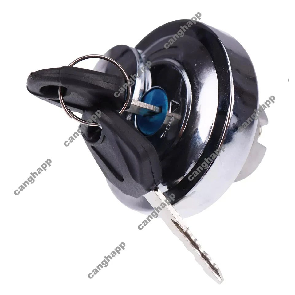 Petrol 燃油箱盖钥匙适用于雅马哈 XVZ1300 V-Star XVS 650 950 1100 96-2017 — 第 3/4 张图片