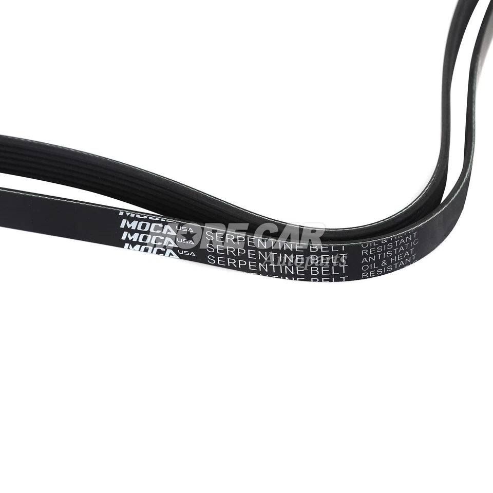 Cinturón serpentino EPDM apto para Chrysler Concorde Dodge Intrepid Ram ProMaster Foto 3 de 4