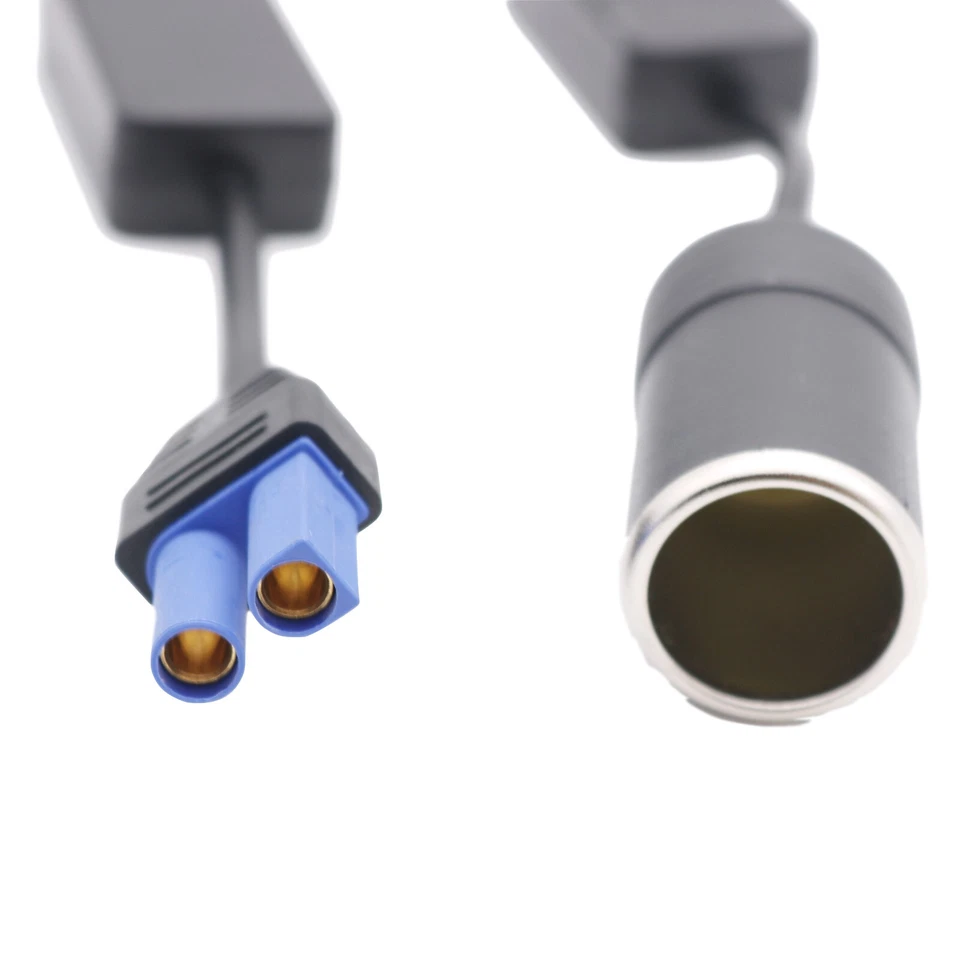 1x Cigarette Lighter To EC5 Undervoltage Protection Car Jump Starter Cable 25cm - Image 2 of 4