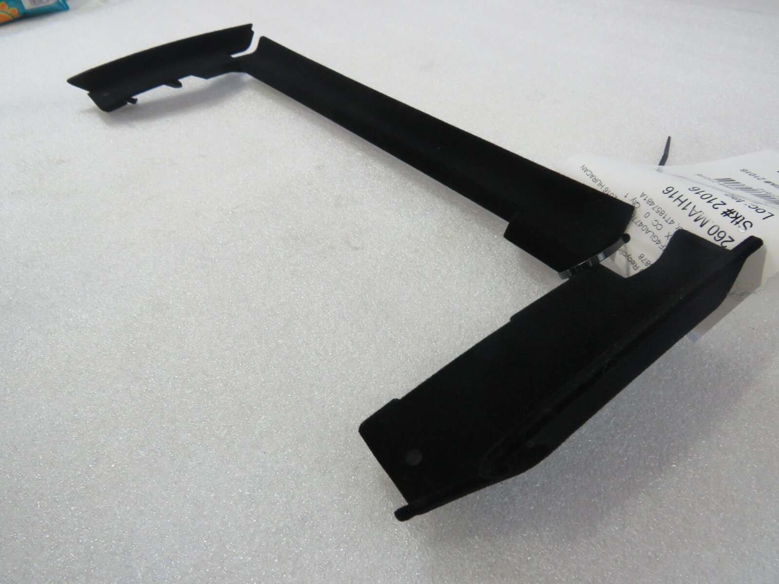 Lamborghini Huracan, LP580, LP610, Glove Box Insert, Used, P/N 4T1857481A