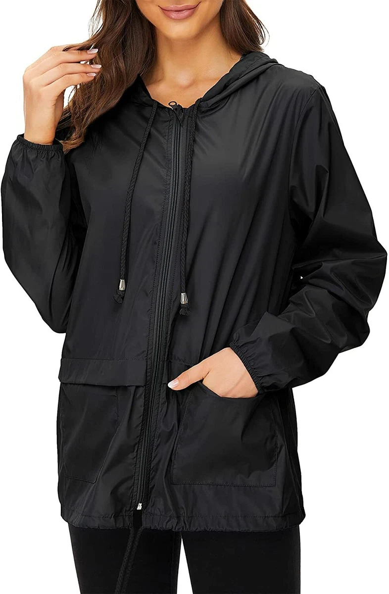 Lightweight rain hotsell jacket womens packable