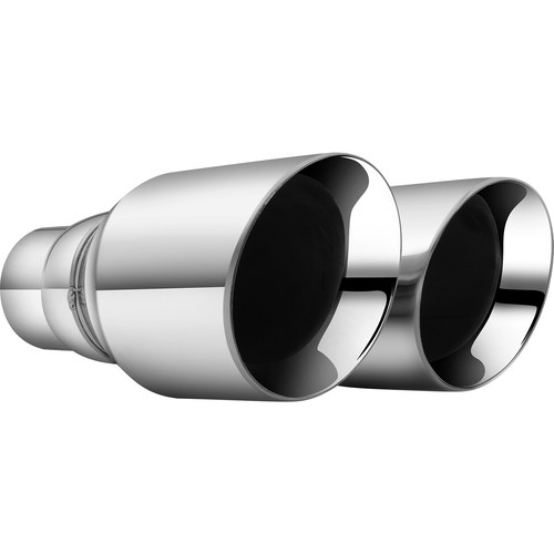 For 5-Series G30 530i 540i 550i 2.5" to 3.5" Dual Exhaust Quad Tip Double Wall - Picture 14 of 14