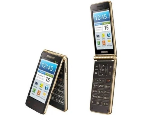 Samsung Galaxy Golden GT-I9235 Android Big Keyboad 4G LTE Flip Phone Dual Screen - 第 2/7 張圖片