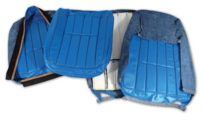 US MADE 1968 Corvette Seat Covers Leather Complete Set Any Factory Color C3 NEW