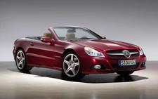 Cars convertible mercedes Desk Mat Stitched