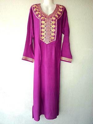 Abaya Maxi Dress Kaftan IN Arabic Takchita Orient Dress Jellabiya Jellaba
