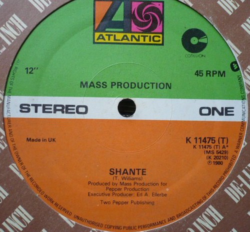 Mass Production - Shante (12", Single)
