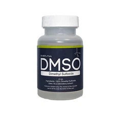 DMSO 4 oz. Plastic Bottle 99.995% Pure Low Odor Pharma Grade Dimethyl Sulfoxide
