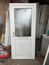 UPVC Double Glazed Front Door H2040/W900 B90