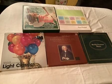 Lot 5 LP Box Sets (3) ARTHUR FIEDLER, CHAPUIS, World's Greatest Music Album 1