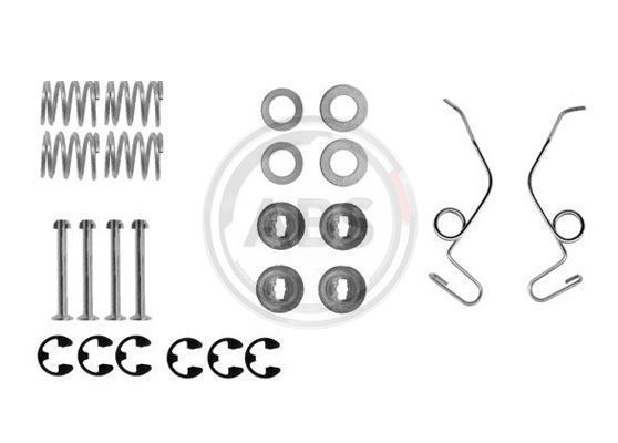 Rear Brake Shoe Fitting Kit A.B.S. 0625Q for LDV/OM/Ford Convoy/400/200/Freight