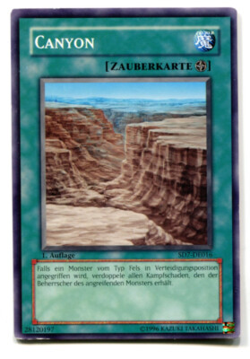 Yu-Gi-Oh! PLAYED/POOR Canyon Common