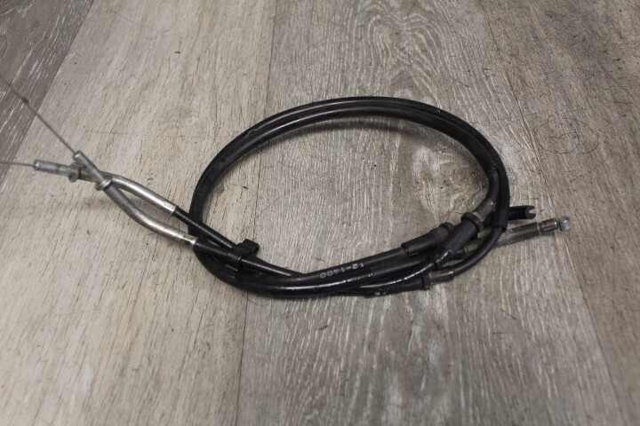 1993 90-93 kawasaki ninja zx11 PUSH PULL THROTTLE CABLES LINES SET