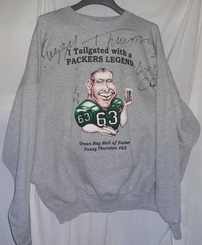 Green Bay Packers FUZZY THURSTON #63 