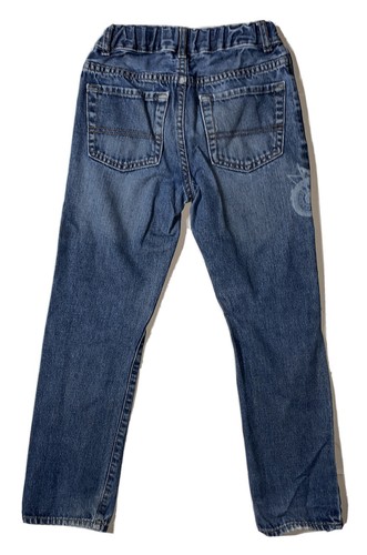 Preowned- The Childrens Place Distressed Straight Denim Jeans Boys (Size 8) - Picture 7 of 7