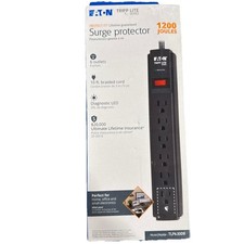 Eaton Tripp Lite Series Protect It 6-Outlet Surge Protector 1200 Joules