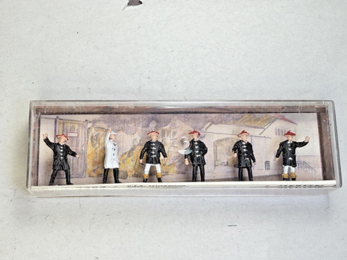 2383 FIGURAS PINTADAS MERTEN BOMBERO AMERICANO ESCALA HO | Zustand: New