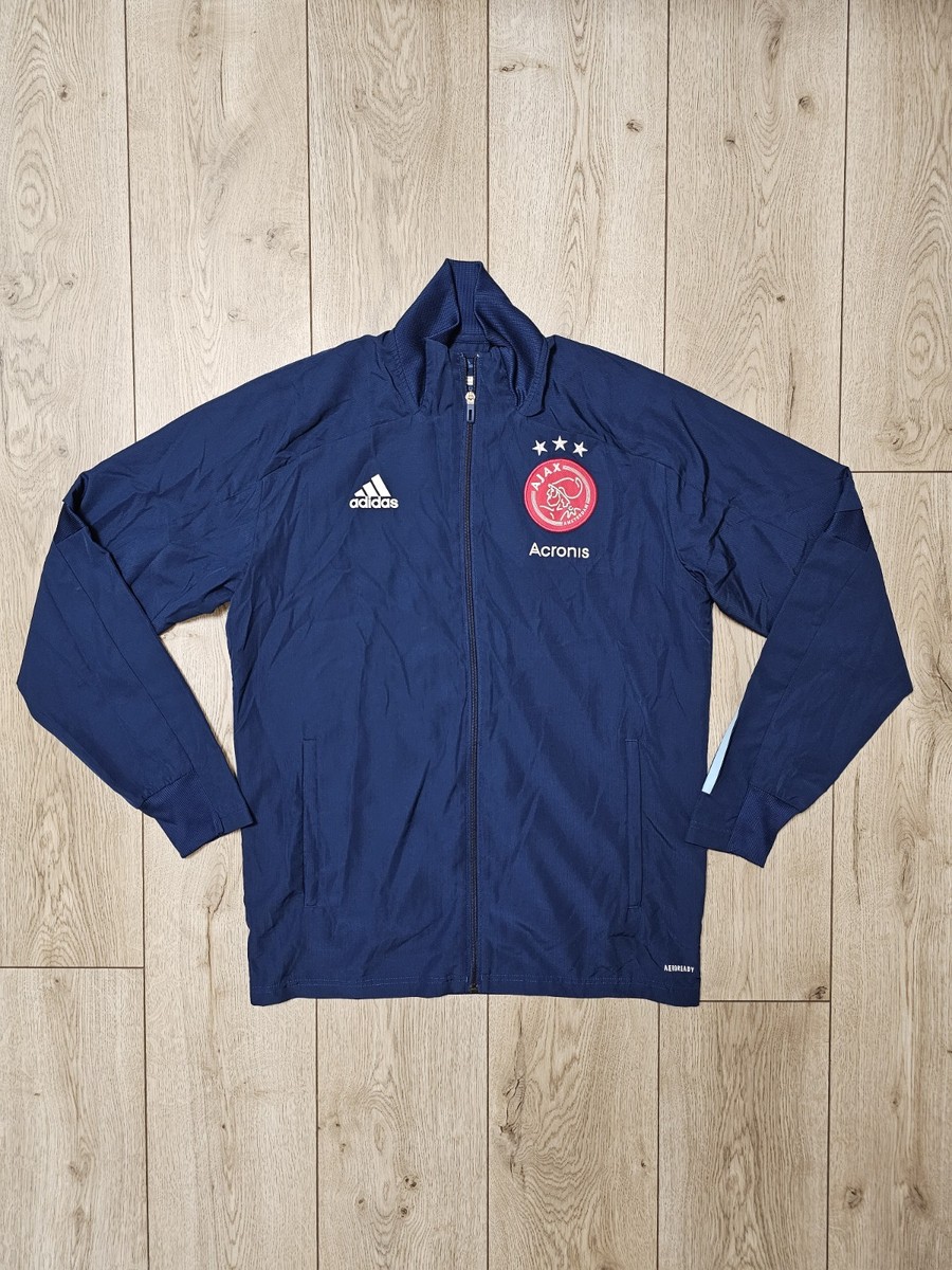 AJAX AMSTERDAM 2020 TRAINING FOOTBALL JACKET SOCCER JACKET M