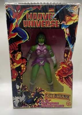 Marvel Universe Lot She-Hulk 10'' Figure ToyBiz 1997 -  Open Box - Damage READ