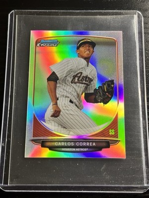 2013 Bowman Chrome Minis Carlos Correa #30 Refractor /125 Rookie