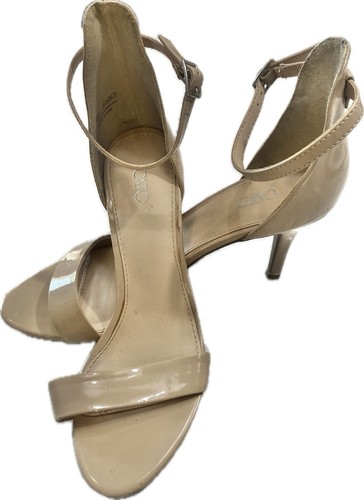 Cato Ankle Strap Stiletto Heal Beige/Nude Women's Size 9 M - Picture 2 of 15