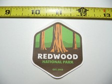 REDWOOD NATIONAL PARK CALIFORNIA #1 SMALL STICKER DECAL HIKING CAMPING NATURE
