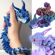 Magic Dragon 3D Printed Movable Joint Fidget Toy Rotatable Articulated Crafts