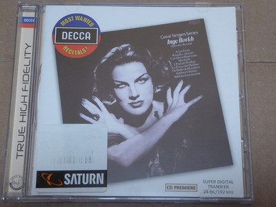 INGE BORKH sings the song of the moon from russia NM/VG+ (CD Album, Klassik)