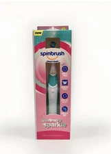 Spinbrush Shimmery Sparkle Kids' Soft Bristle Battery-Power Electric Toothbrush