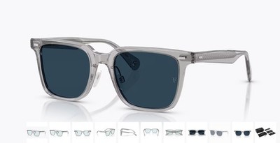 Oliver Peoples Mr. Federer II Sunglasses Gray Photochromic OV5592S 52mm w/Pouch