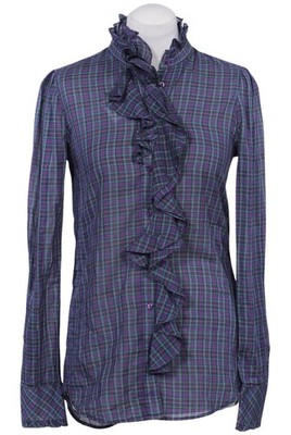 GANT Bluse Damen Oberteil Hemd Hemdbluse Gr. EU 36 Baumwolle Mehrfarbig #2k21fkn