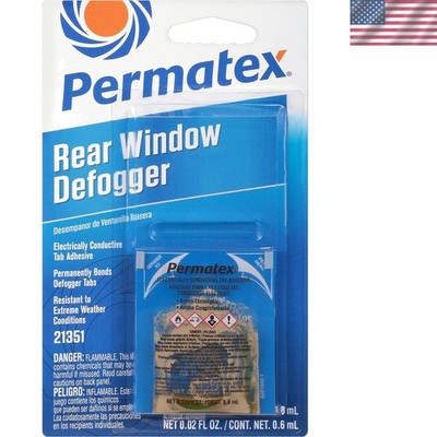 Permatex Easy Application Electrically Conductive Tab Adhesive, Rear Window Fix