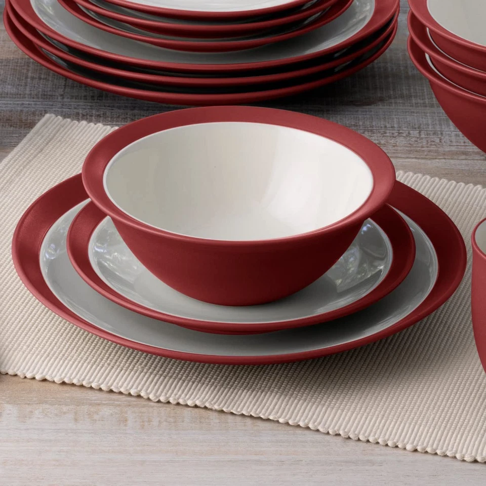 Colorwave Raspberry 4-Piece Curve Place Setting, Service for 1 - Image 4 of 4