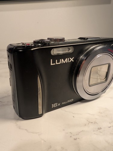 Panasonic Digital Camera Lumix DMC-TZ20 14.1MP Black Tested - Picture 11 of 21