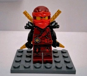 LEGO Ninjago Hands of Time Kai Minifigure Fire Ninja Armor 70627 891729 njo0277