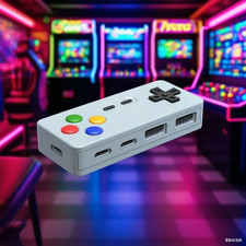 4In1 Gamepad Modelling HUB Game Controller Computer USB TypeC USBC Interface Ada