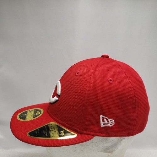 Cincinnati Reds 2024 Spring Training Low Profile 59FIFTY Fitted Cap Hat 7 1/4 - Picture 3 of 6