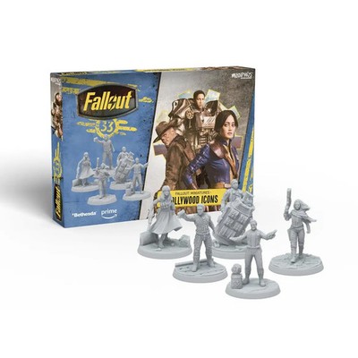 Fallout Miniatures Hollywood Icons Amazon TV Show Tie-In Modiphius Wasteland