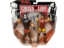Signed Autographed TNA STING & RVD ROB VAN DAM 2 Pack Wrestling Figures WWF WWE