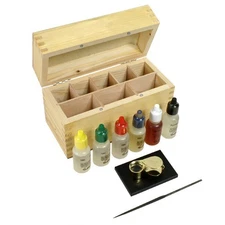 Precious Metal Testing Kit - with Box and Tools  - KIT-1350