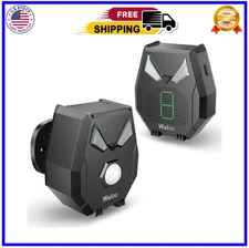 Solar Driveway Alarm Wireless Outside Weatherproof 1/3 Mile Long Range,