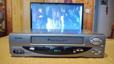 FUNAI 21A-600 VIDEOREGISTRATORE VHS 6 TESTINE STEREO REVISIONATO + TELECOMANDO