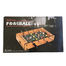 Table Top Foosball Trademark Games Fun Football Soccer Sports Activity New