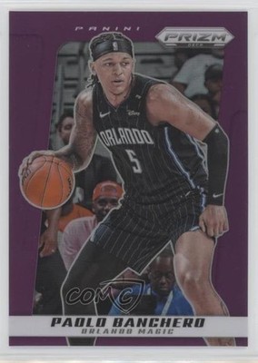 2024-25 Panini Prizm Deca Purple Prizm 40/99 Paolo Banchero #19 13c5