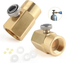 Soda Machine Co2 Refill Adapter for CGA320 to TR21-4 Bottle Connector Kit