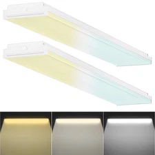 Dimmable 4FT LED Wraparound, 4 Foot LED Light Fixture with 3 Watt/3 Lumen/3 C...