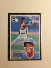 1985 Donruss Baseball Action All-Stars Jumbo Oversized #47 Dwight Gooden