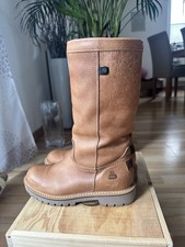 Bull Boxer Stiefel gefüttert, Glattleder, Gr. 38, Cognac, Chelsea Boots