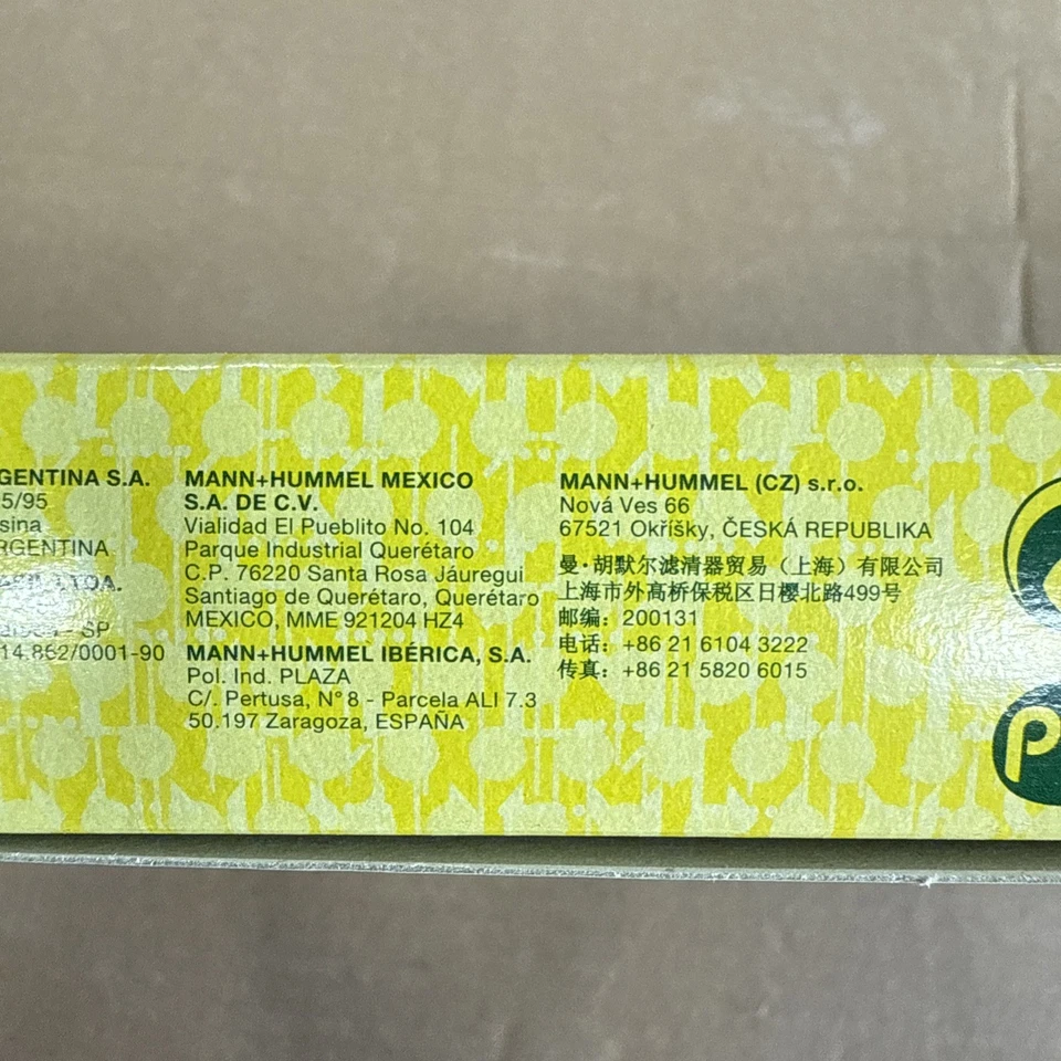 Filtro de aire de cabina de carbono Mann CUK3037 para Audi A4 A6 Allroad Quattro RS4 S4 S6 Foto 2 de 4