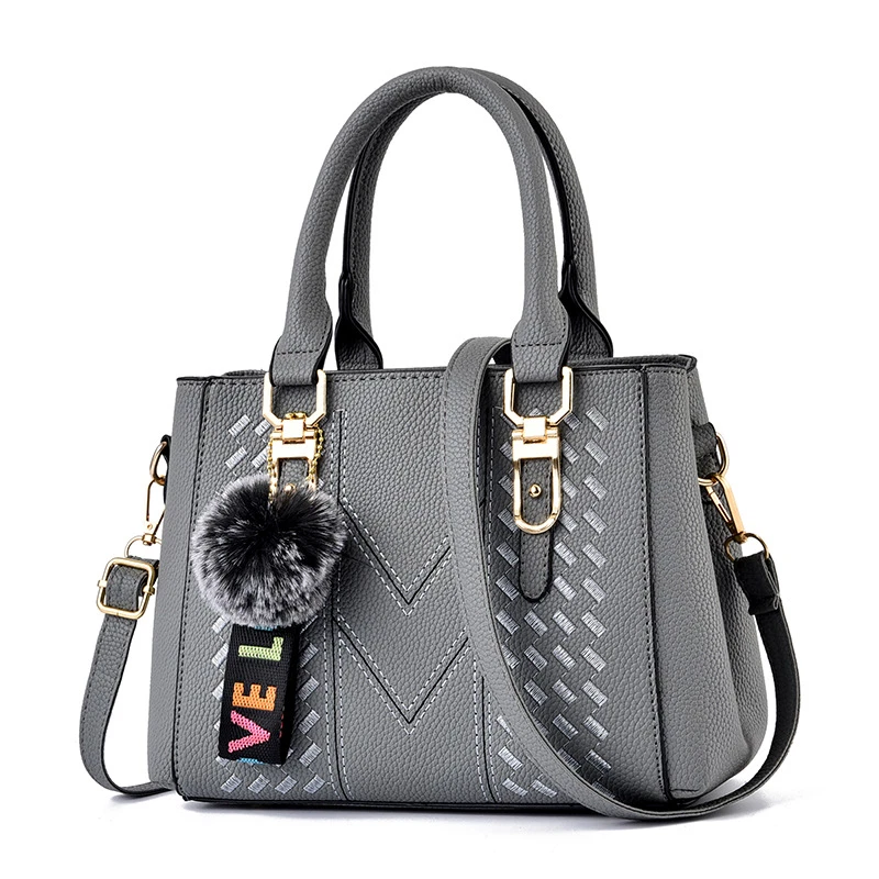 Women Bags Crossbody Shoulder Leather Handbags Tote Bag Messenger Lady Satchel - Image 3 of 4